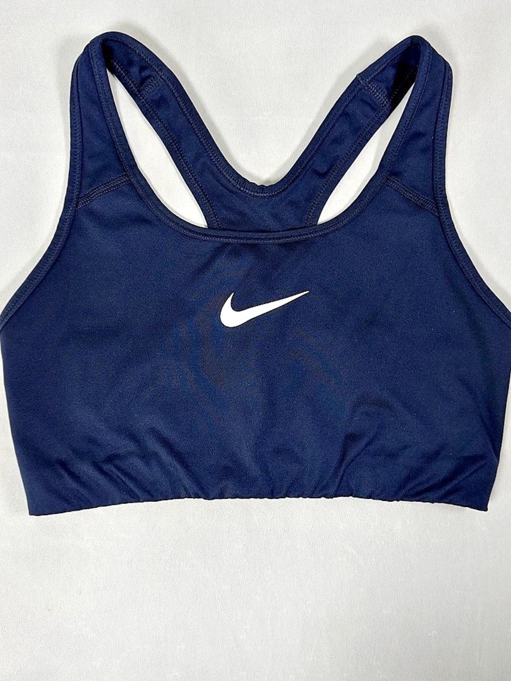 Nike Swoosh Sports Bra in Blue Like New